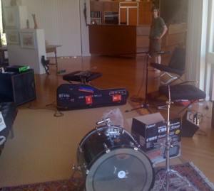 Getting the space set up!