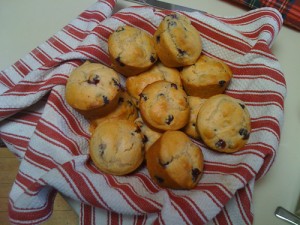 Nothing inspires creativity more than a good blueberry muffin.